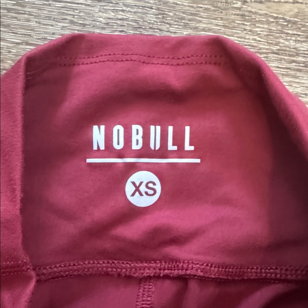 Nobull burgundy leggings XS - Picture 2 of 3